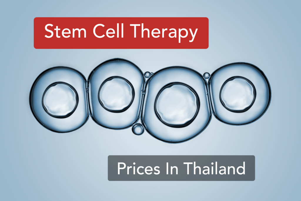 stem cell therapy prices in Thailand